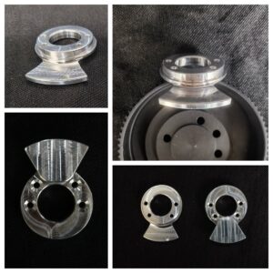 Wiring-End Magnetic Limit Block (Raw Material Finish)