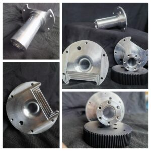 Bottom Bearing Inner Sleeve (Bamboo-Shaped Design, Raw Material Finish)